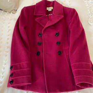 ❄️3/$10❄️Pink peacoat